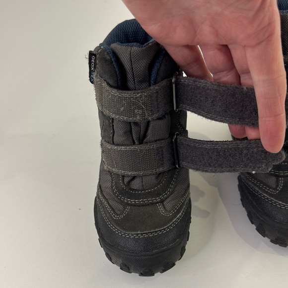 Geox Kids' Charcoal and Black Winter Boots Boots - Picture 4 of 11